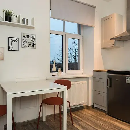 Apartment Cute With A View Over The Rooftops And Free Parking In The Area Riga