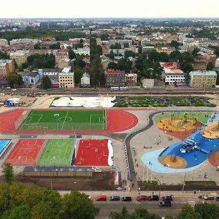 Cute With A View Over The Rooftops And Free Parking In The Area * Riga