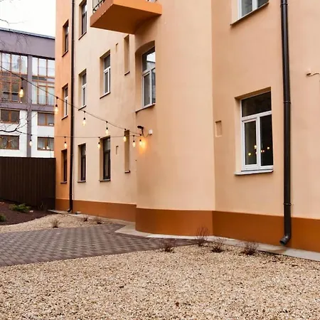 Apartment Cute With A View Over The Rooftops And Free Parking In The Area Riga