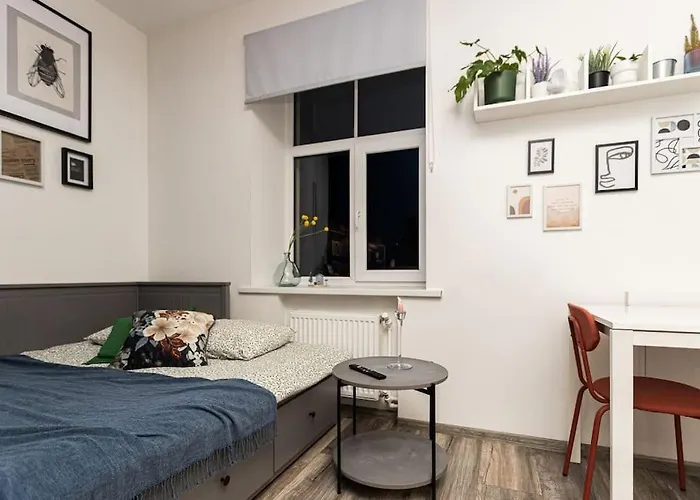 شقة Cute With A View Over The Rooftops And Free Parking In The Area ريغا